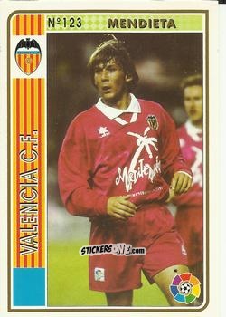 Sticker Mendieta - Las Fichas De La Liga 1994-1995 n. 123 - Mundicromo