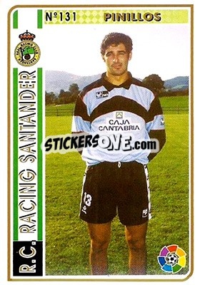 Sticker Pinillos - Las Fichas De La Liga 1994-1995 - Mundicromo