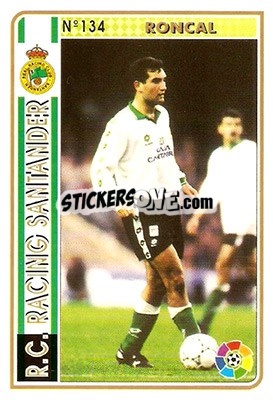 Sticker Roncal - Las Fichas De La Liga 1994-1995 - Mundicromo