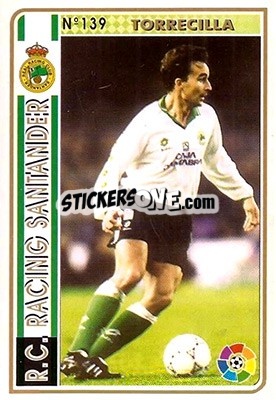 Sticker Torrecilla - Las Fichas De La Liga 1994-1995 - Mundicromo