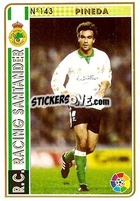 Sticker Pineda - Las Fichas De La Liga 1994-1995 - Mundicromo