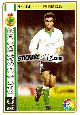 Figurina Pineda - Las Fichas De La Liga 1994-1995 - Mundicromo