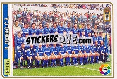 Sticker Team Card - Las Fichas De La Liga 1994-1995 n. 147 - Mundicromo