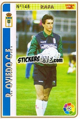 Cromo Rafa - Las Fichas De La Liga 1994-1995 - Mundicromo