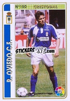 Figurina Cristobal - Las Fichas De La Liga 1994-1995 - Mundicromo