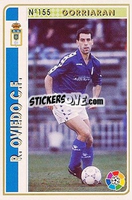 Sticker Gorriaran - Las Fichas De La Liga 1994-1995 n. 155 - Mundicromo