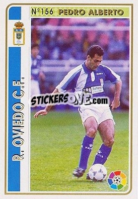 Sticker Pedro Alberto - Las Fichas De La Liga 1994-1995 n. 156 - Mundicromo
