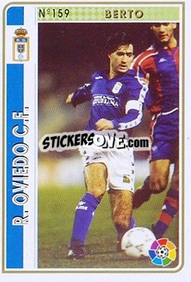Sticker Berto - Las Fichas De La Liga 1994-1995 - Mundicromo