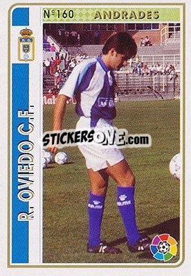 Sticker Andrades - Las Fichas De La Liga 1994-1995 n. 160 - Mundicromo