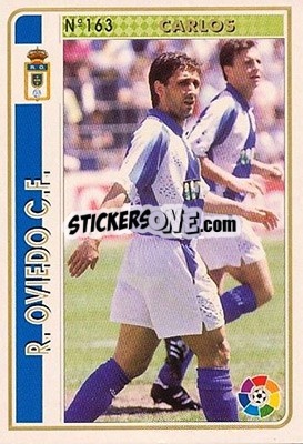 Figurina Carlos - Las Fichas De La Liga 1994-1995 - Mundicromo