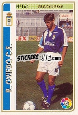 Sticker Maqueda - Las Fichas De La Liga 1994-1995 n. 164 - Mundicromo