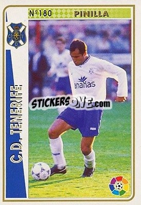 Cromo Pinilla - Las Fichas De La Liga 1994-1995 - Mundicromo