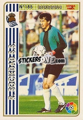 Cromo Biurrun - Las Fichas De La Liga 1994-1995 - Mundicromo