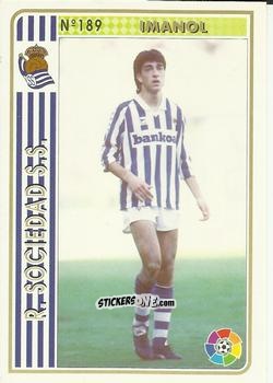 Sticker Imanol - Las Fichas De La Liga 1994-1995 n. 189 - Mundicromo