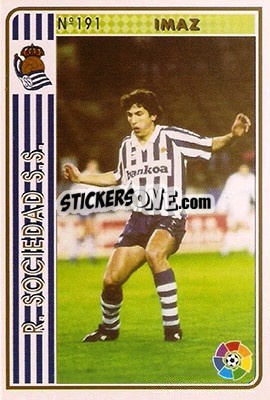 Cromo Imaz - Las Fichas De La Liga 1994-1995 - Mundicromo