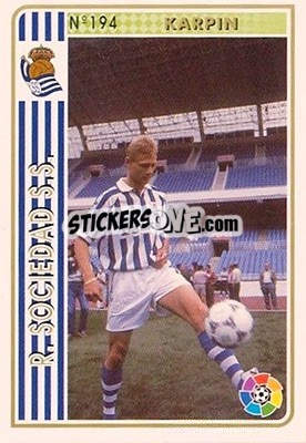 Sticker Karpin - Las Fichas De La Liga 1994-1995 n. 194 - Mundicromo