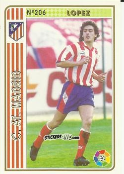 Cromo Lopez - Las Fichas De La Liga 1994-1995 n. 206 - Mundicromo