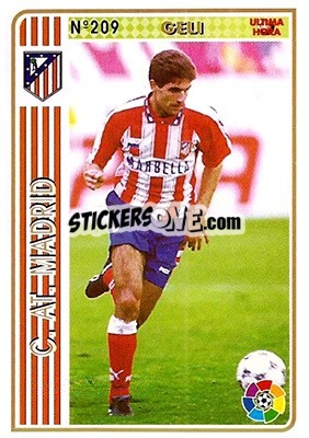 Sticker Geli - Las Fichas De La Liga 1994-1995 - Mundicromo