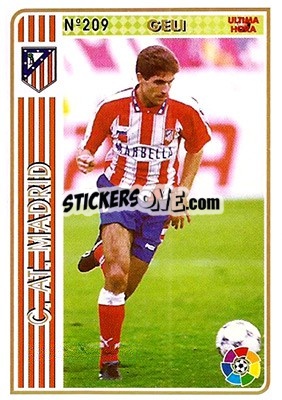 Cromo Geli - Las Fichas De La Liga 1994-1995 - Mundicromo