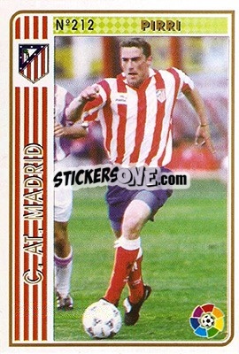 Sticker Pirri - Las Fichas De La Liga 1994-1995 n. 212 - Mundicromo