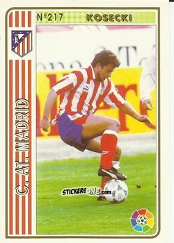 Sticker Kosecki RC - Las Fichas De La Liga 1994-1995 n. 217 - Mundicromo