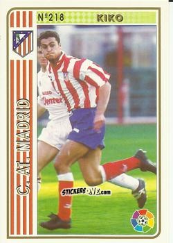 Sticker Kiko - Las Fichas De La Liga 1994-1995 n. 218 - Mundicromo