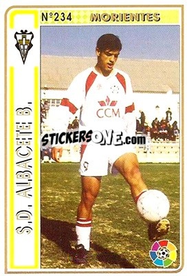 Sticker Morientes - Las Fichas De La Liga 1994-1995 n. 234 - Mundicromo
