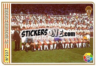 Sticker Team Card - Las Fichas De La Liga 1994-1995 n. 237 - Mundicromo