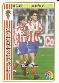 Sticker Muñiz - Las Fichas De La Liga 1994-1995 n. 240 - Mundicromo