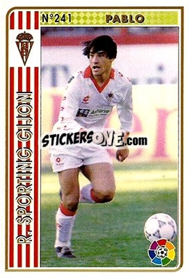 Figurina Pablo - Las Fichas De La Liga 1994-1995 - Mundicromo