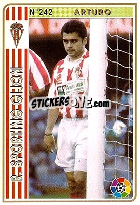 Figurina Arturo - Las Fichas De La Liga 1994-1995 - Mundicromo