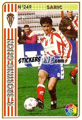 Figurina Saric - Las Fichas De La Liga 1994-1995 - Mundicromo