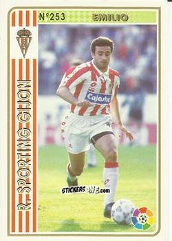 Sticker Emilio - Las Fichas De La Liga 1994-1995 n. 253 - Mundicromo