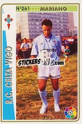 Cromo Mariano - Las Fichas De La Liga 1994-1995 - Mundicromo