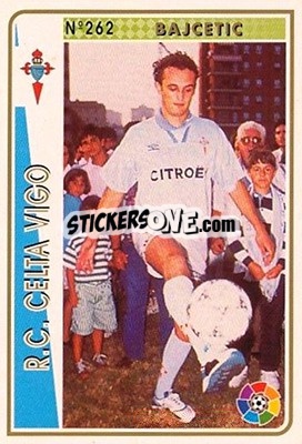 Sticker Bajcetic - Las Fichas De La Liga 1994-1995 - Mundicromo