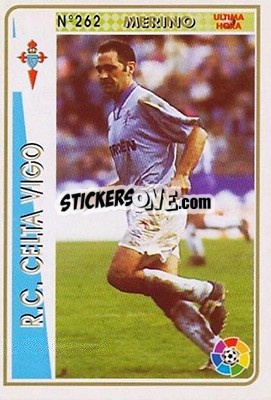 Sticker Merino - Las Fichas De La Liga 1994-1995 n. 262a - Mundicromo