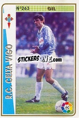 Cromo Gil - Las Fichas De La Liga 1994-1995 - Mundicromo