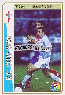 Cromo Ratkovic - Las Fichas De La Liga 1994-1995 - Mundicromo