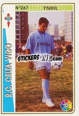 Cromo Toni - Las Fichas De La Liga 1994-1995 - Mundicromo