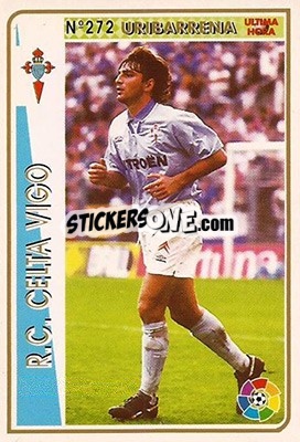 Sticker Uribarrena - Las Fichas De La Liga 1994-1995 n. 272a - Mundicromo