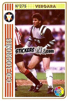 Sticker Vergara - Las Fichas De La Liga 1994-1995 - Mundicromo