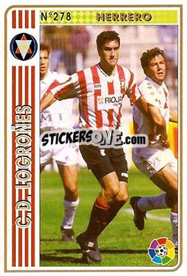 Sticker Herrero - Las Fichas De La Liga 1994-1995 - Mundicromo