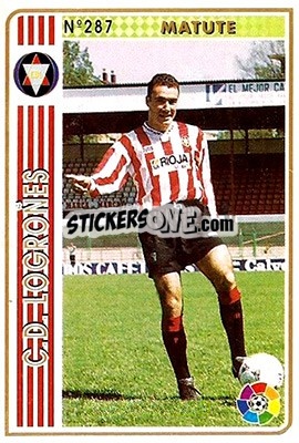 Sticker Matute - Las Fichas De La Liga 1994-1995 - Mundicromo