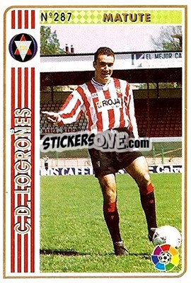 Sticker Matute - Las Fichas De La Liga 1994-1995 n. 287 - Mundicromo