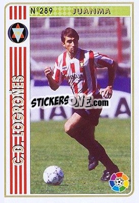 Figurina Juanma - Las Fichas De La Liga 1994-1995 - Mundicromo