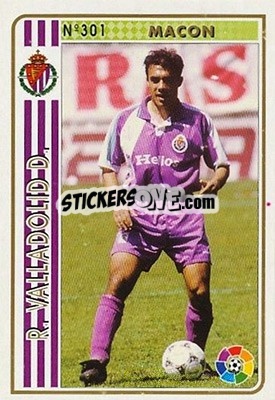 Cromo Macon - Las Fichas De La Liga 1994-1995 - Mundicromo