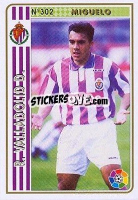 Sticker Miguelo - Las Fichas De La Liga 1994-1995 - Mundicromo