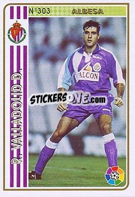 Sticker Albesa - Las Fichas De La Liga 1994-1995 - Mundicromo