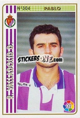 Sticker Pablo - Las Fichas De La Liga 1994-1995 - Mundicromo