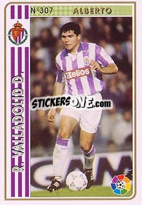 Cromo Alberto - Las Fichas De La Liga 1994-1995 - Mundicromo